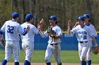 Baseball vs RWU  Wheaton College Baseball vs Roger Williams University. - Photo By: KEITH NORDSTROM : Wheaton, Baseball